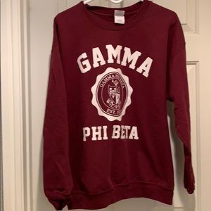 Large Gamma Phi Beta Crew Sweatshirt